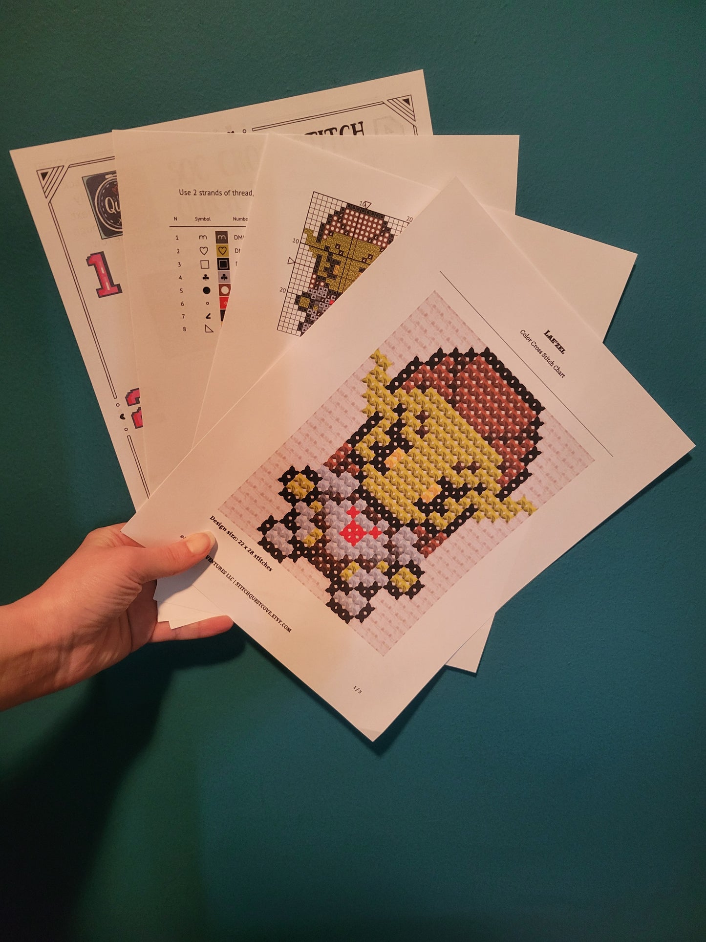 Lae'zel - BG3 Beginner's Cross Stitch Kit