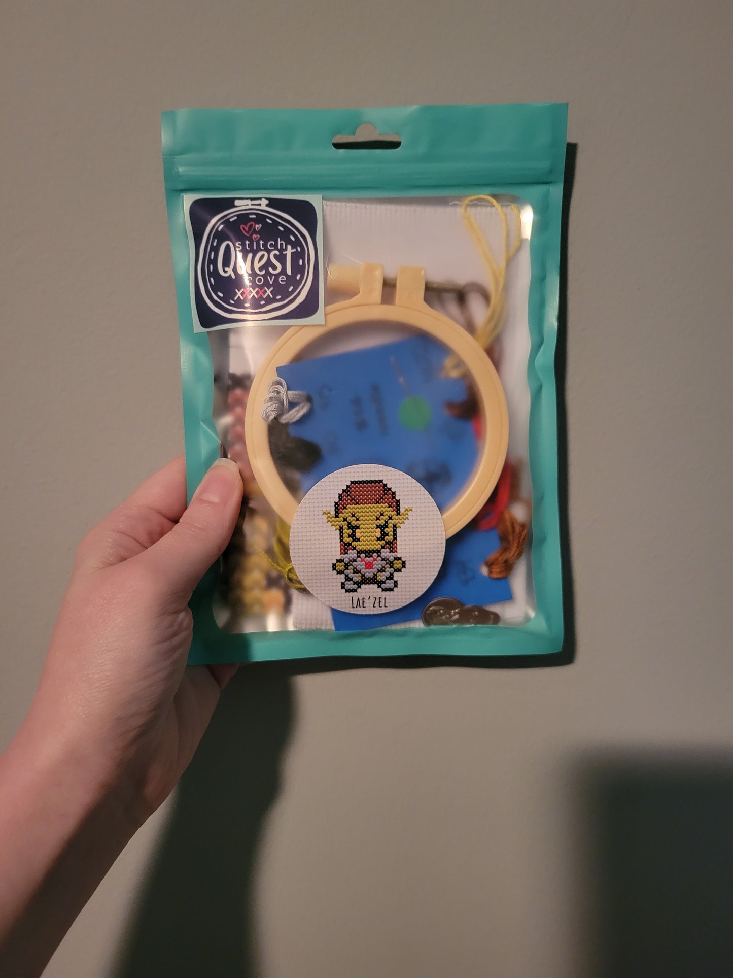 Lae'zel - BG3 Beginner's Cross Stitch Kit