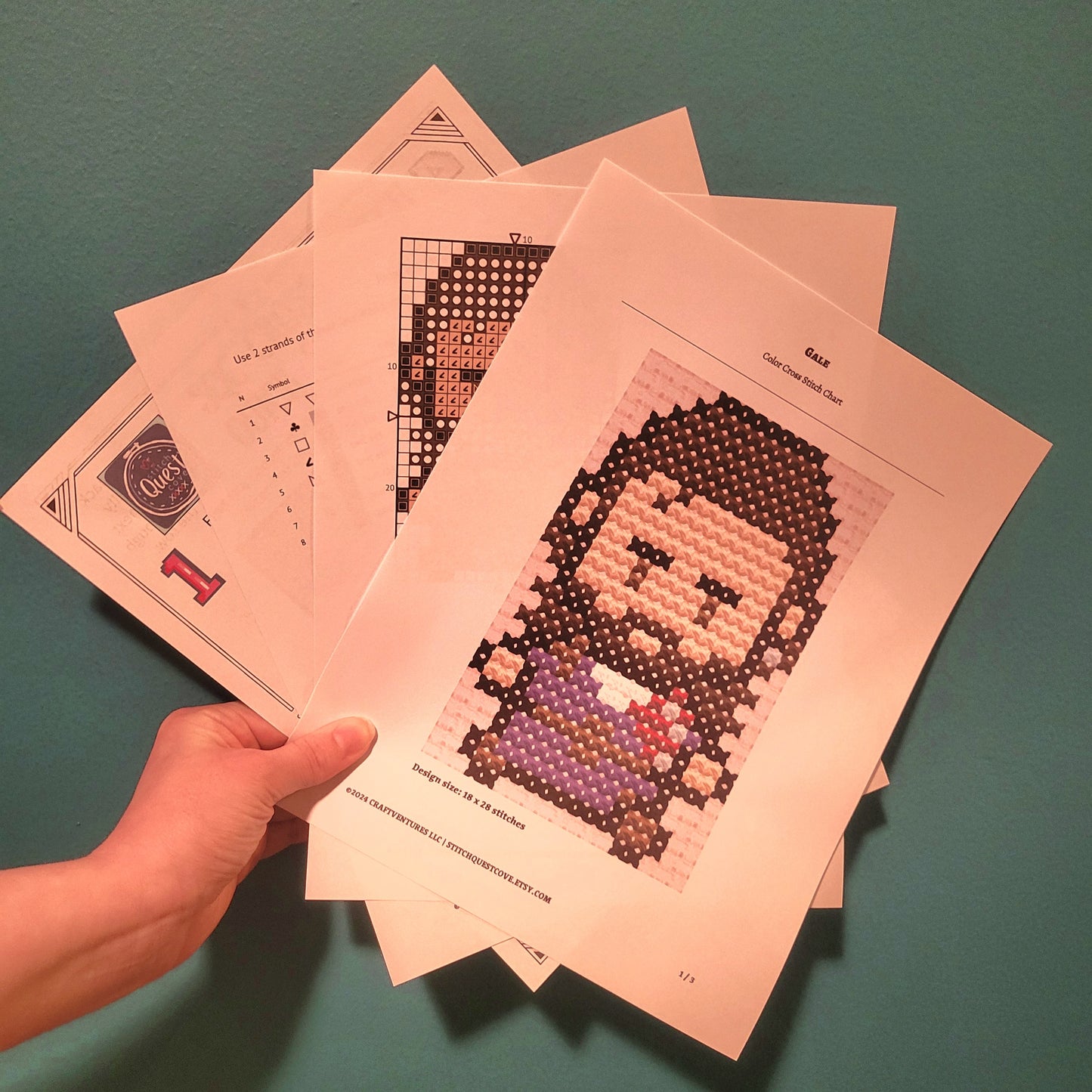 Gale - BG3 Beginner's Cross Stitch Kit