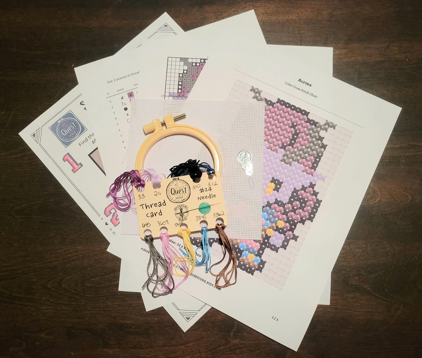 Alfira - BG3 Beginner's Cross Stitch Kit