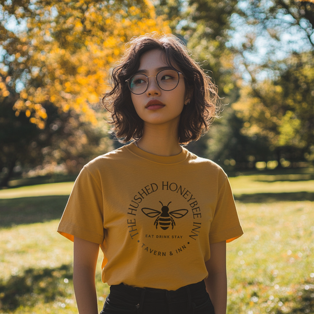 Hushed Honeybee Inn Tavern Tee