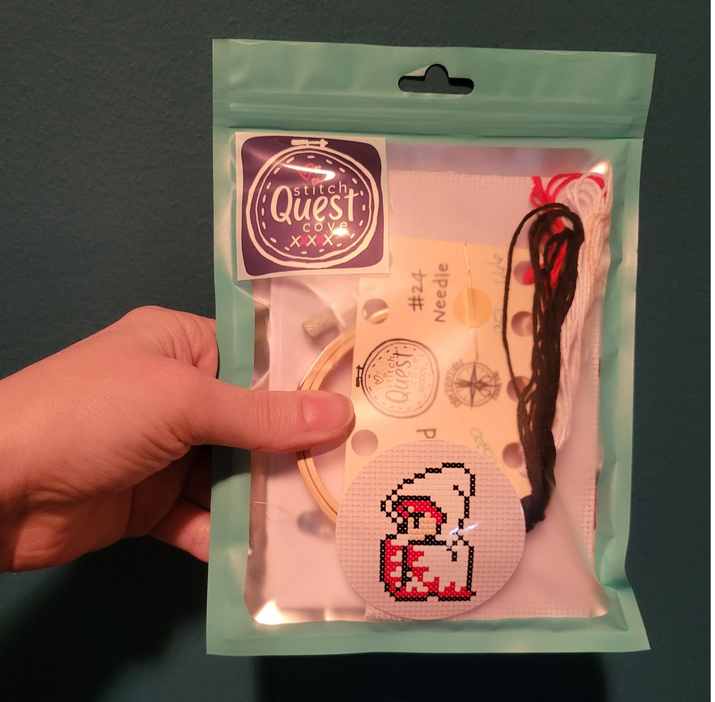White Mage - FFI Beginner's Cross Stitch Kit