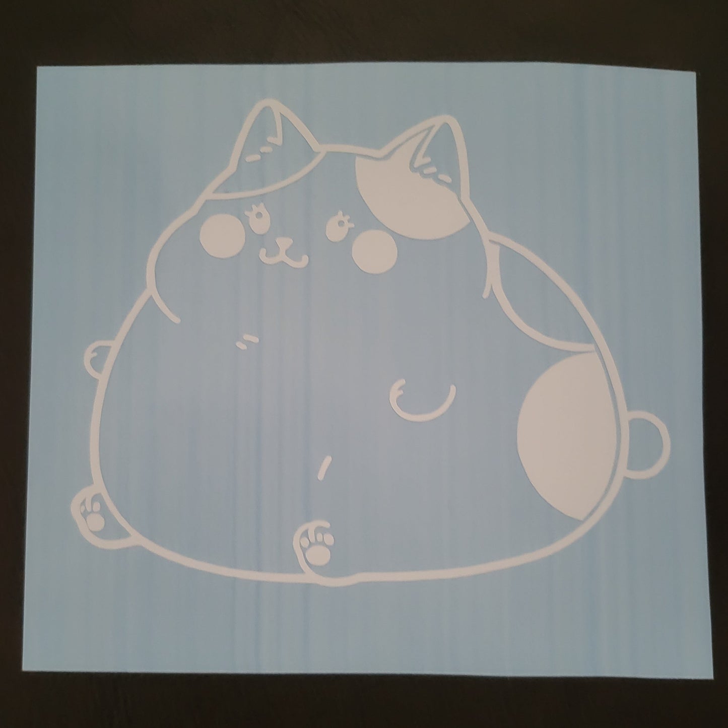 Fat Cat Minion/Mount Vinyl Decal