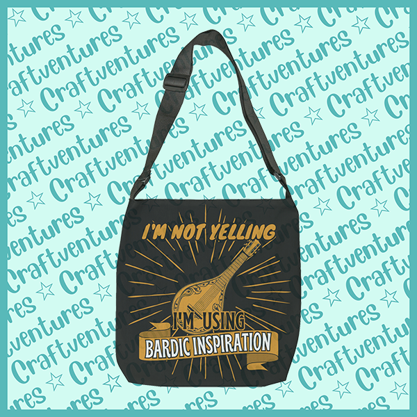 Bardic Inspiration Tote Bag