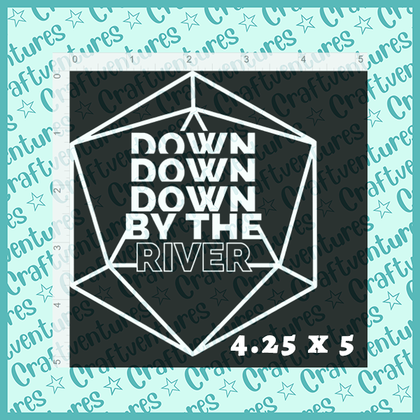 Down By the River Vinyl Decal