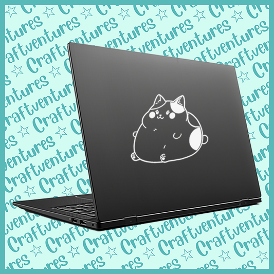 Fat Cat Minion/Mount Vinyl Decal