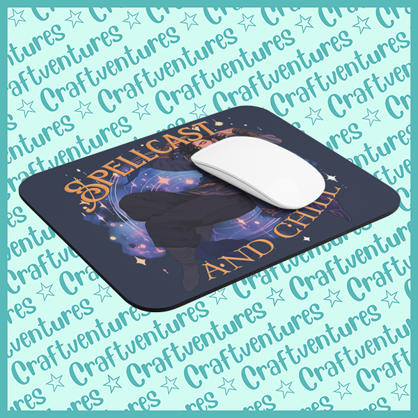 Gale Spellcast and Chill Mousepad