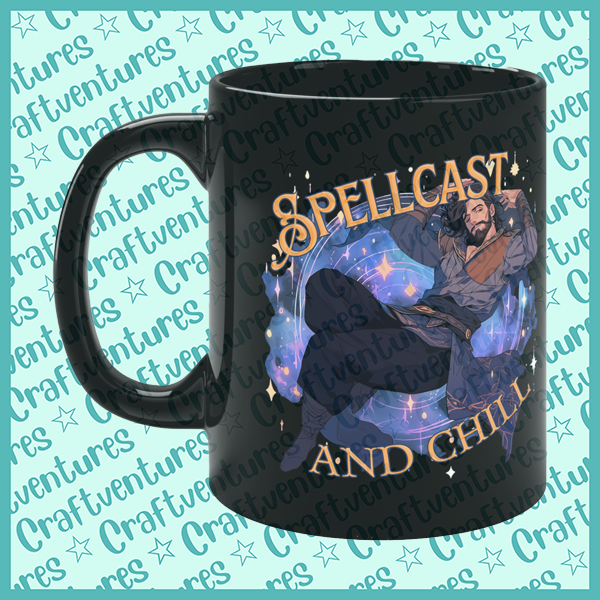 Gale Dekarios Spellcast and Chill Mug