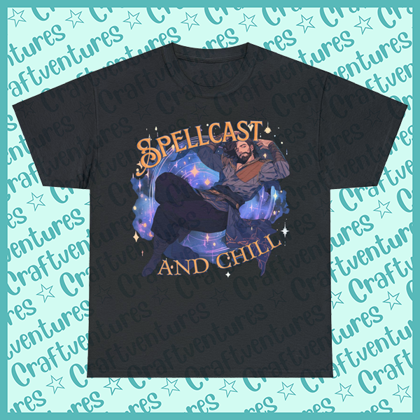 Gale Spellcast and Chill Unisex Tee