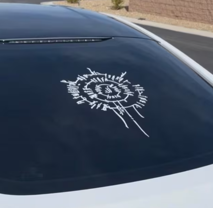 Astarion Scar Vinyl Decal