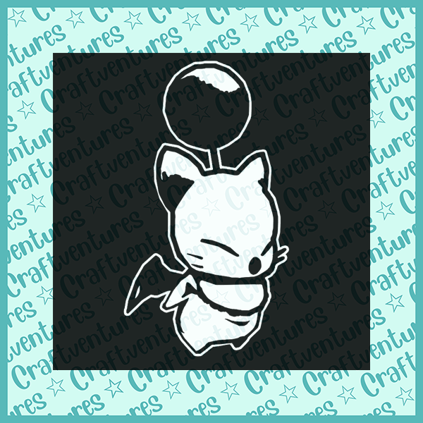 Moogle Minion Vinyl Decal