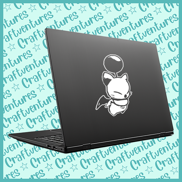 Moogle Minion Vinyl Decal