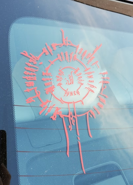 Astarion Scar Vinyl Decal