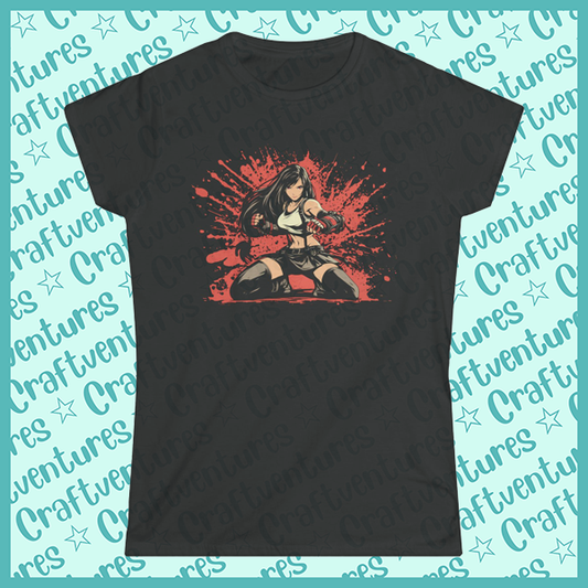 FFVII Tifa Lockhart Womens Tee